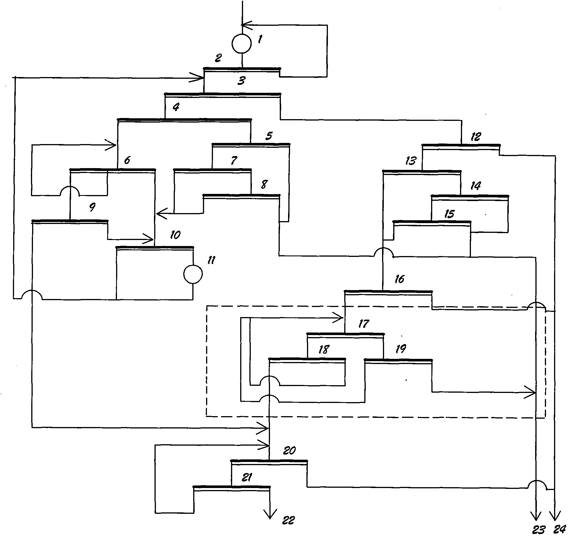 Process for processing low grade hematite ore