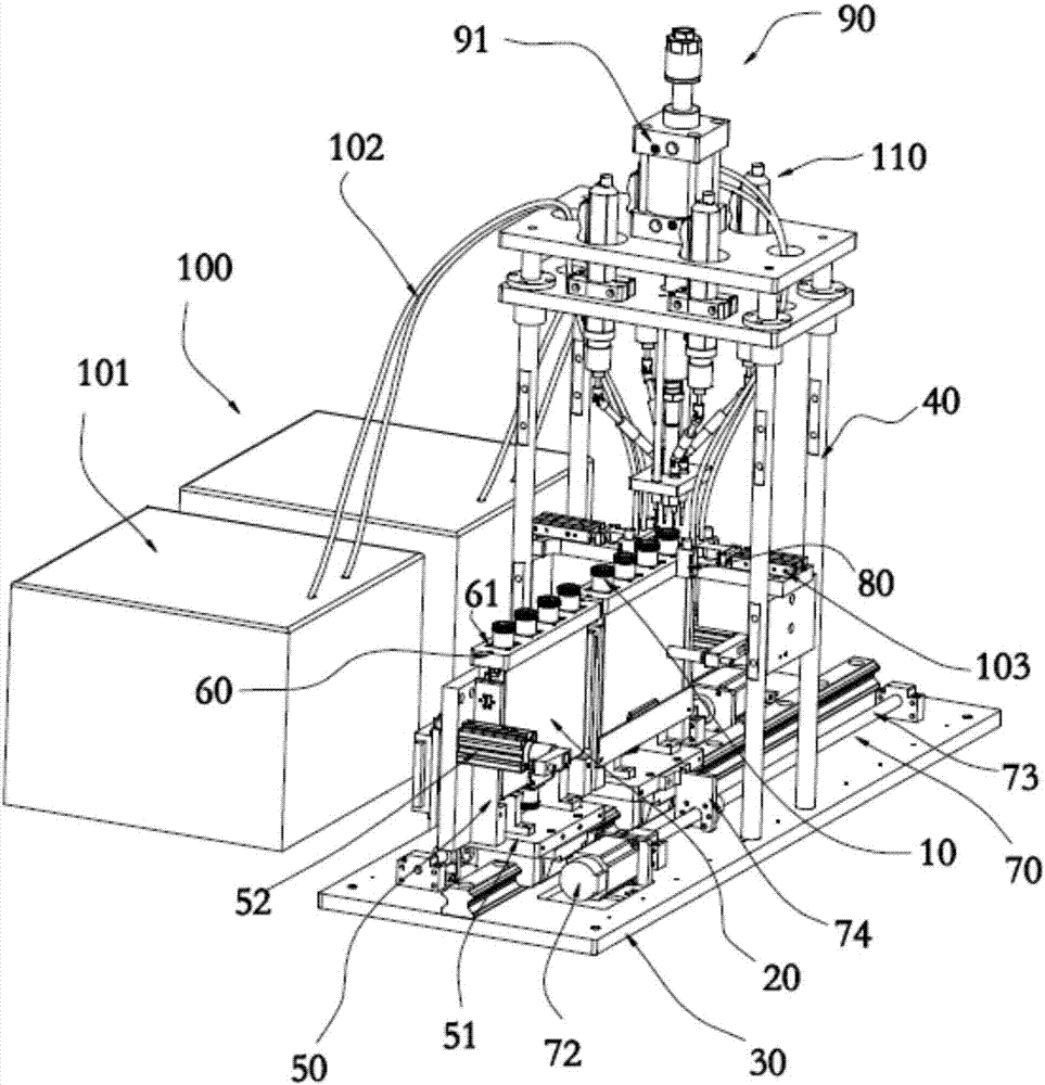 Radio frequency device connector installation device and method