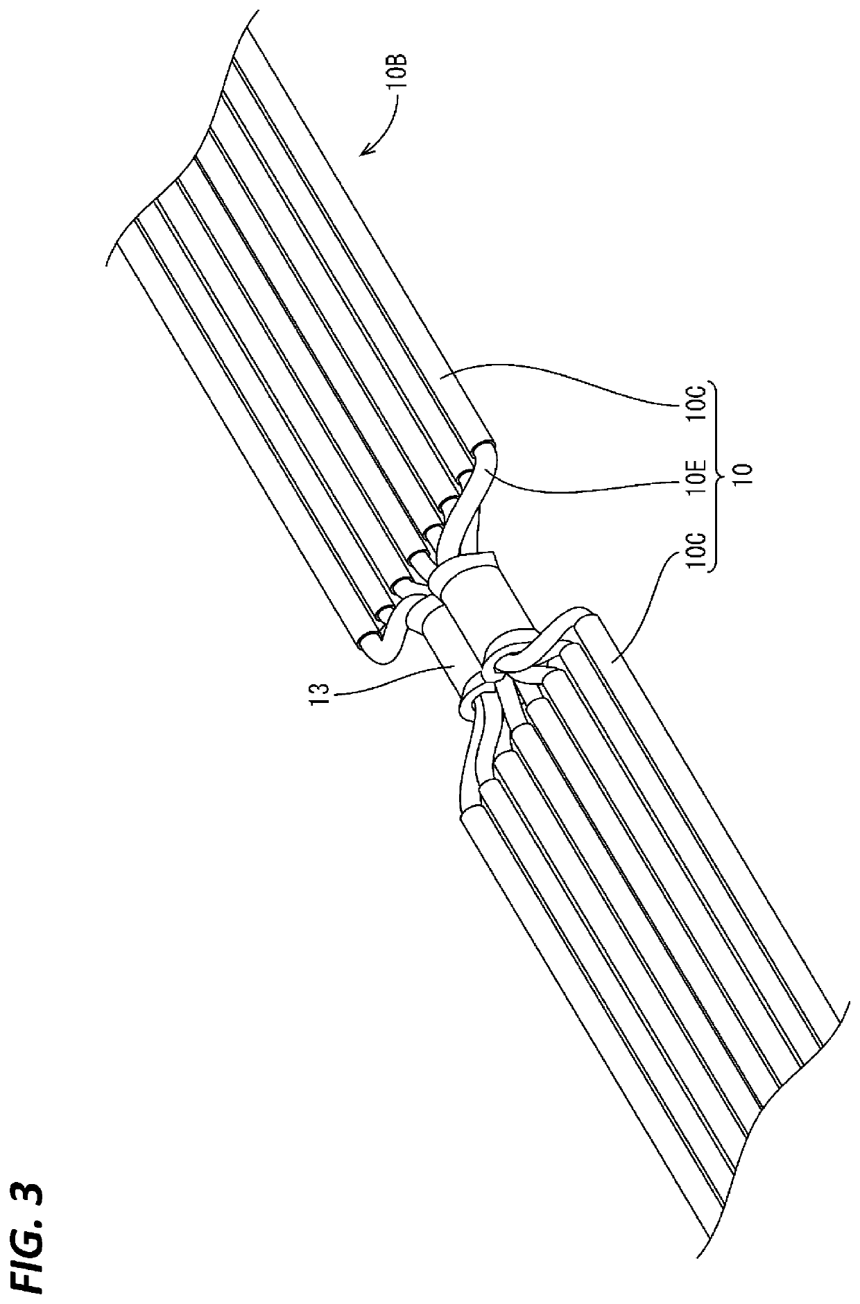 Branched wire harness manufacturing method