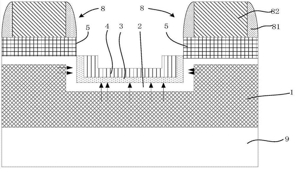 Vertical tunneling field effect transistor and its manufacturing method