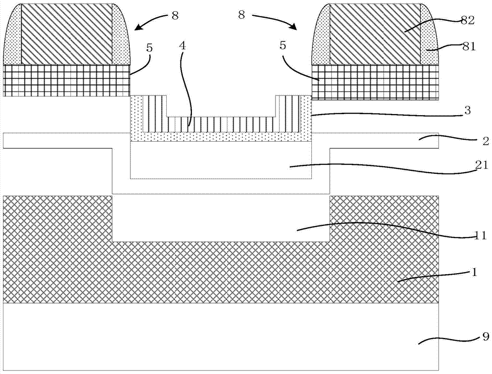 Vertical tunneling field effect transistor and its manufacturing method