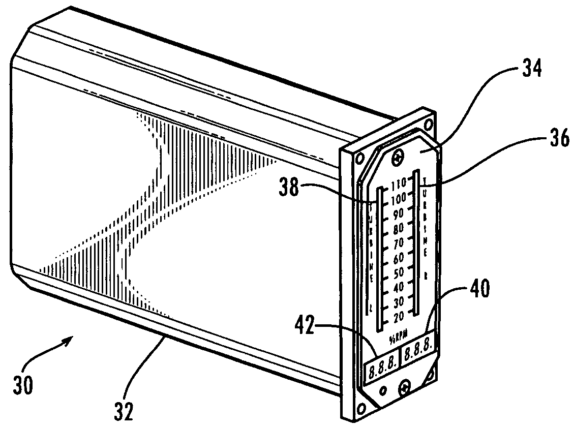 Replacement avionics display instrument