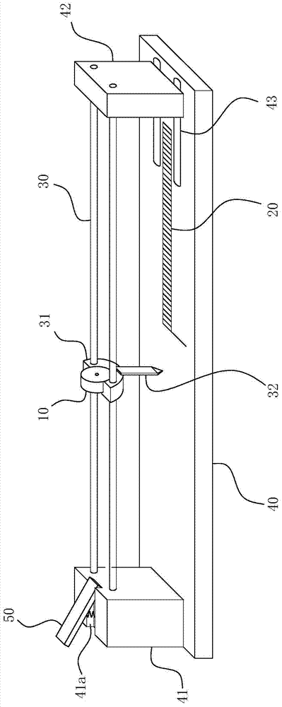 Testing device of elongation of ultramicro filament wire-drawing die