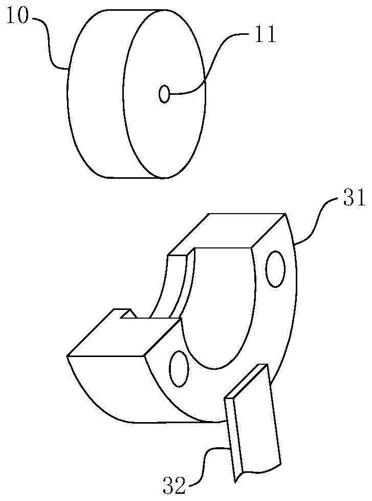 Testing device of elongation of ultramicro filament wire-drawing die