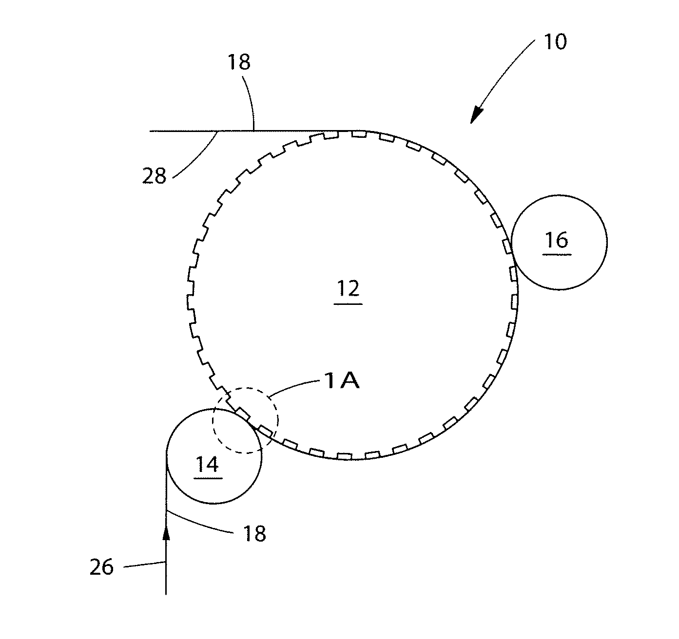 Process for embossing web materials