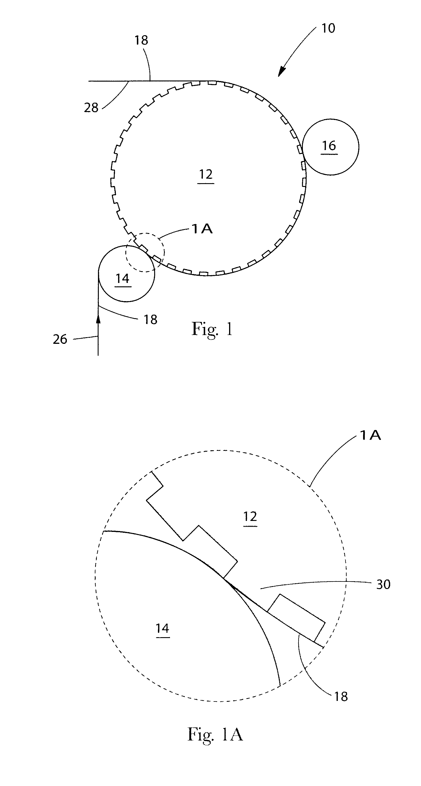 Process for embossing web materials