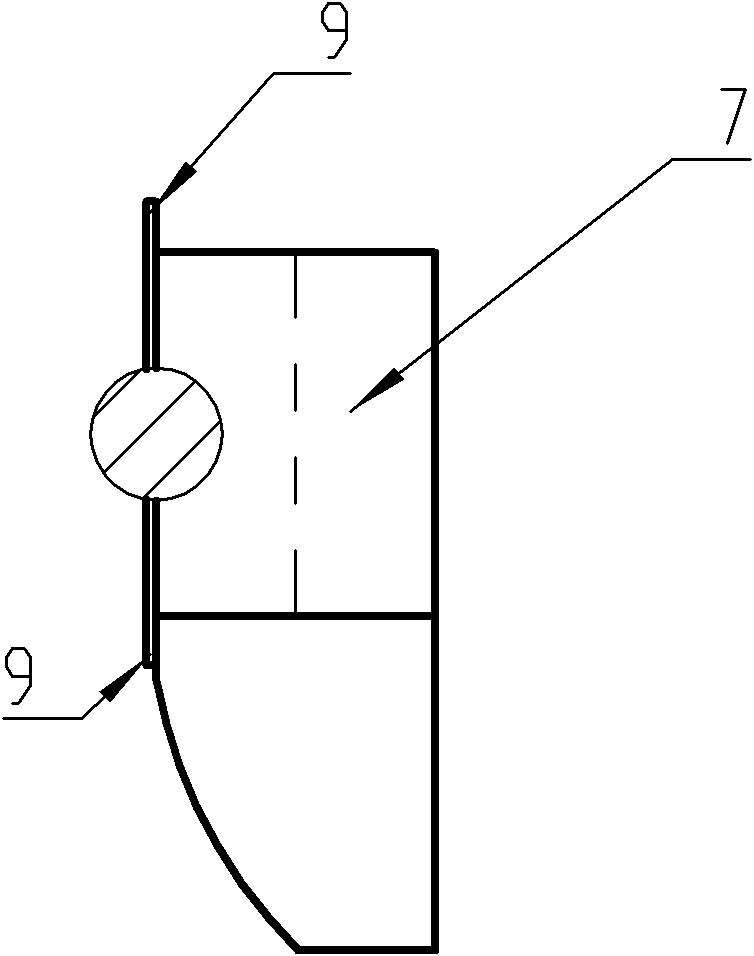 Thin-wall vulcanized rubber tube reshaping mould and manufacture method thereof