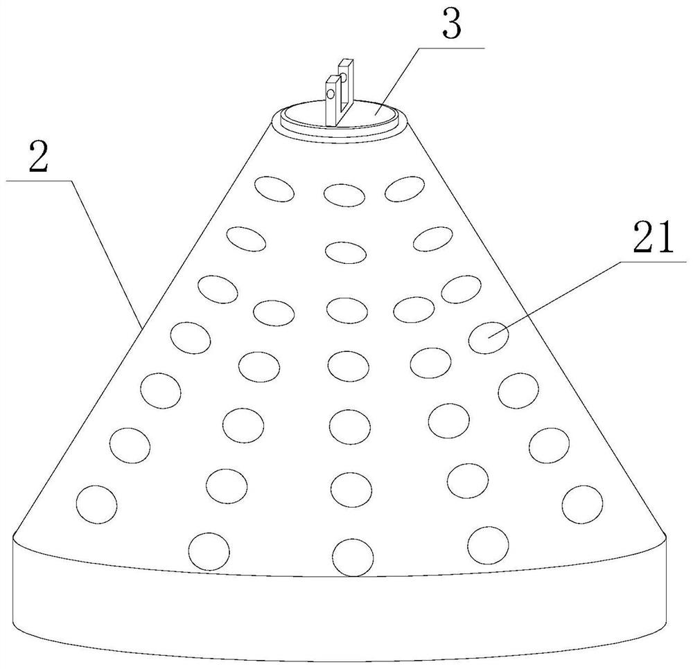 Rotary excavating device and rotary excavating method