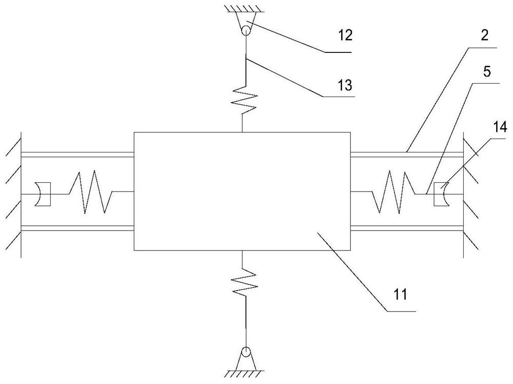 A liquid damped tuned mass damper