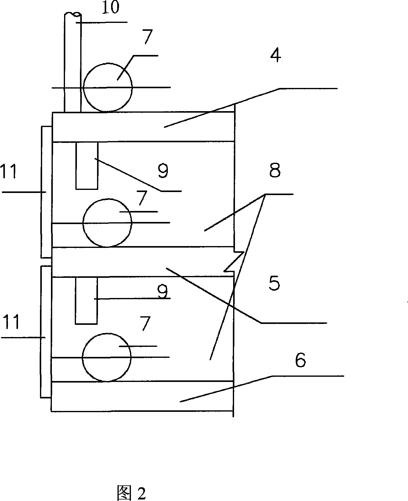 Structure beam in calcium carbide production equipment