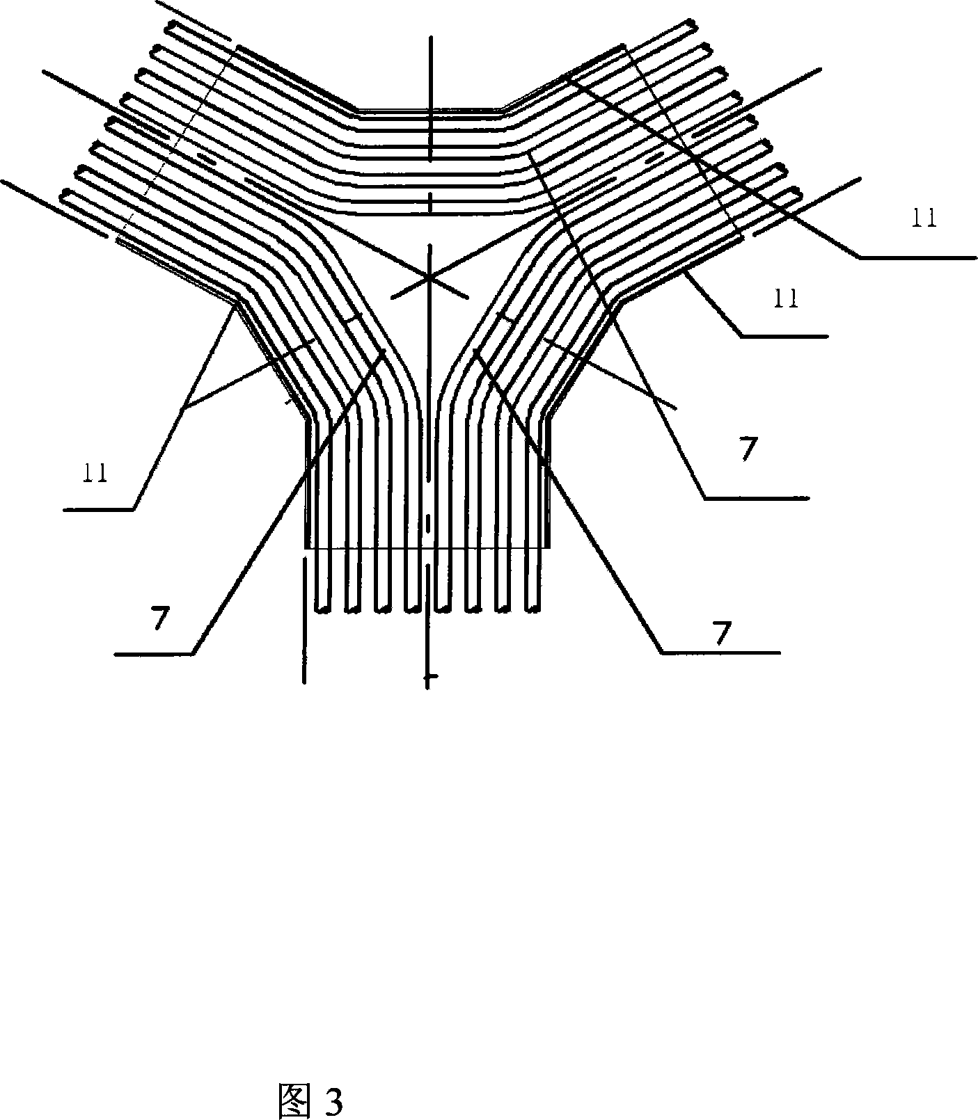 Structure beam in calcium carbide production equipment