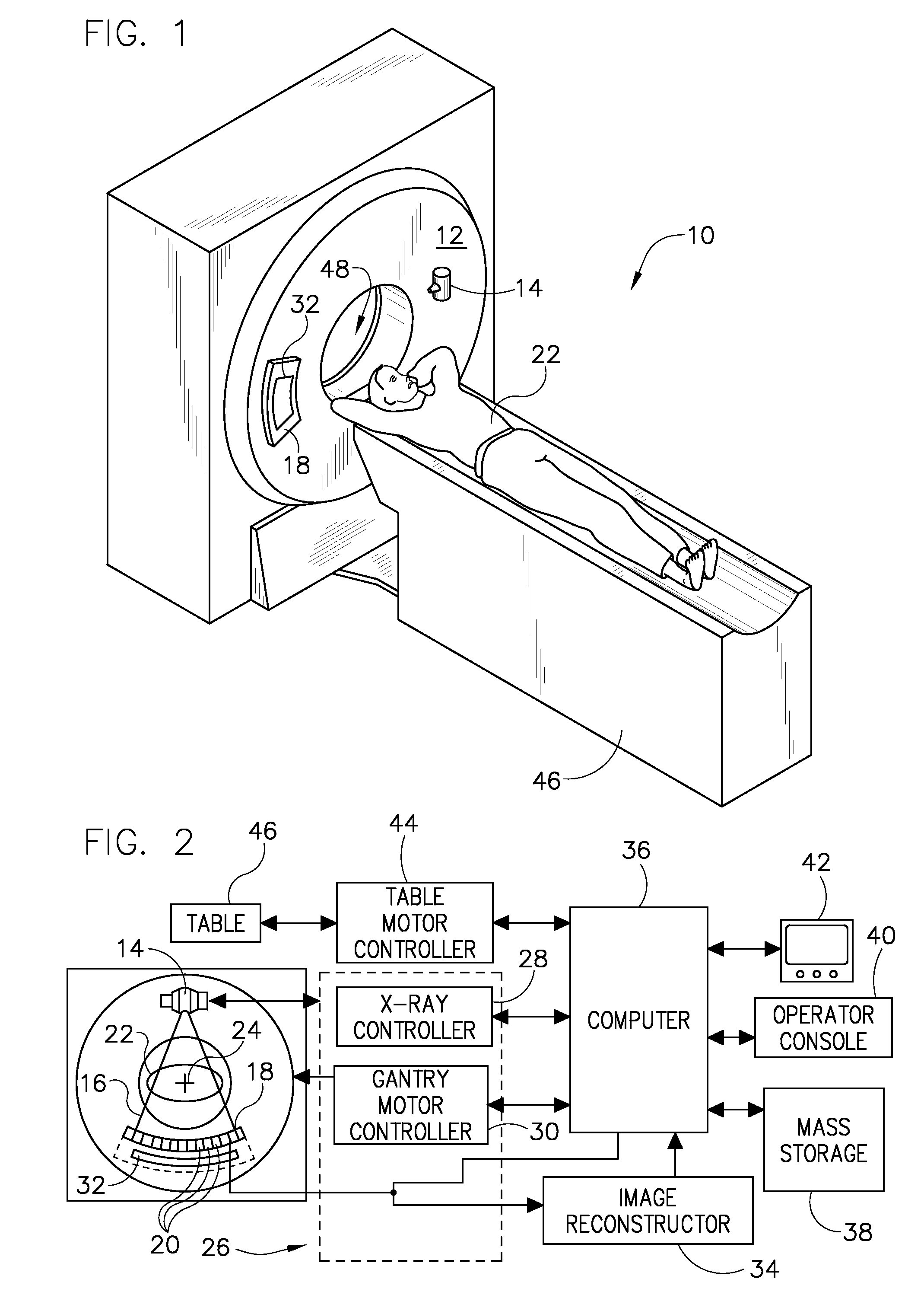 Dual-focus x-ray tube for resolution enhancement and energy sensitive ct