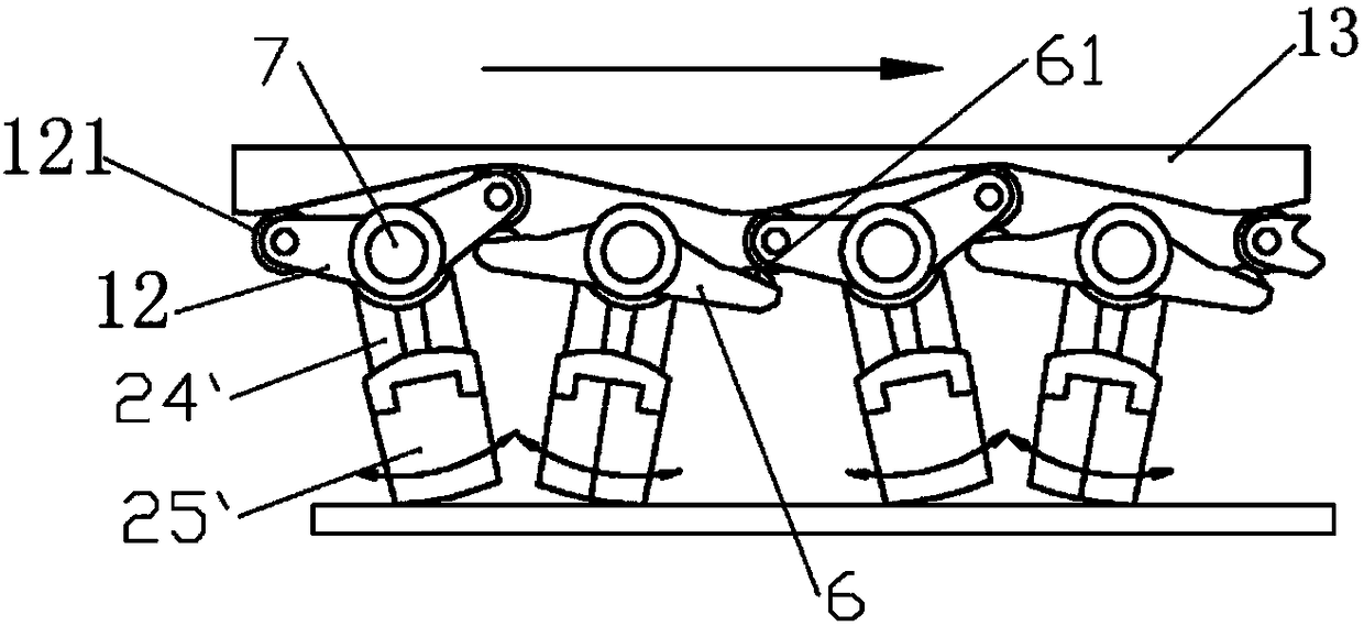 Eccentric translation type polishing grinding head and polisher containing grinding head