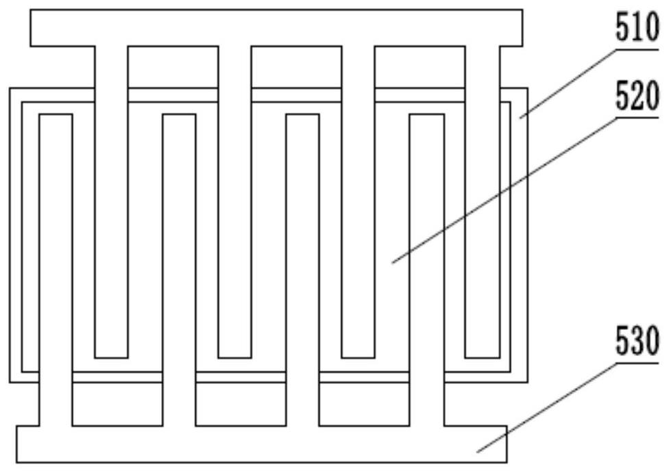 TFT structure of multiplex circuit, display panel and display device