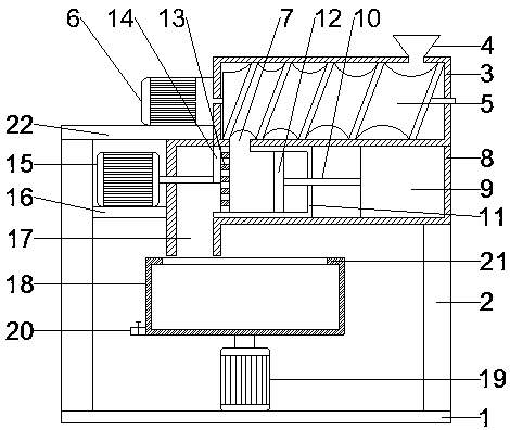 Organic fertilizer granulator with characteristic of uniform granulation