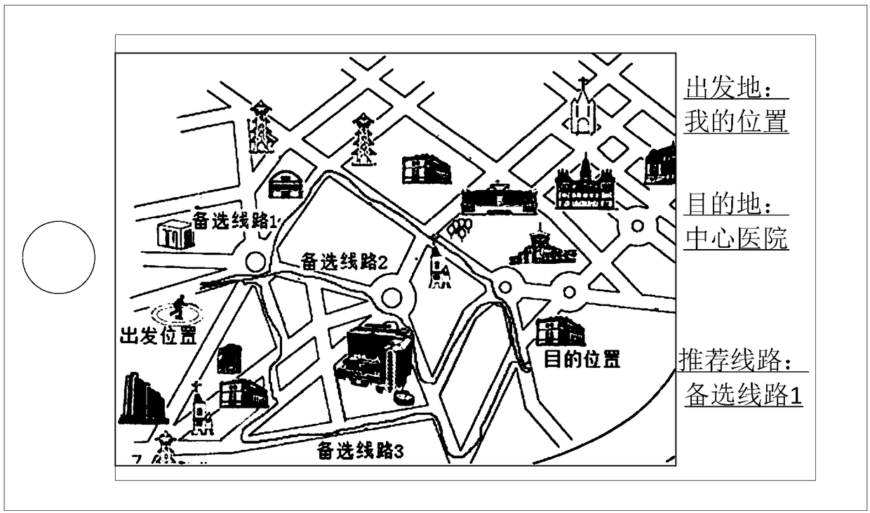 Fastest route determination method and device