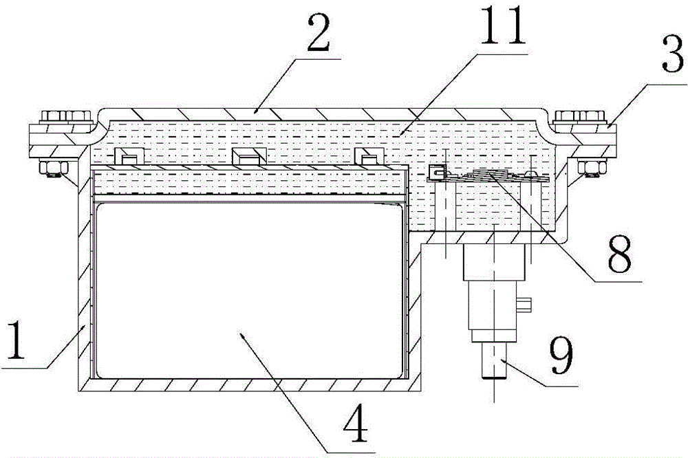 Novel pressure resisting polymer lithium battery pack for underwater vehicle