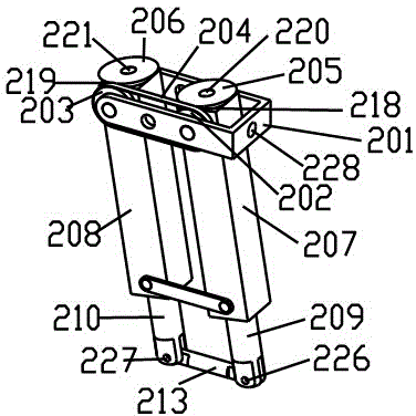 Holosymmetric belt-driven electric cylinder three-dimensional translational motion mechanical hand