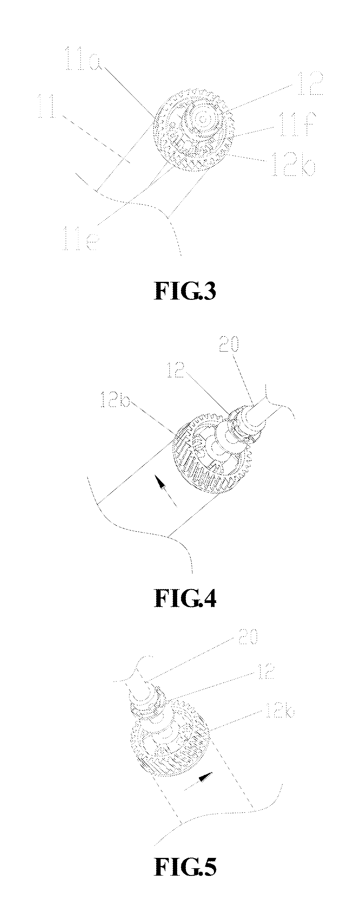 Printer cartridge having a retractable mechanism