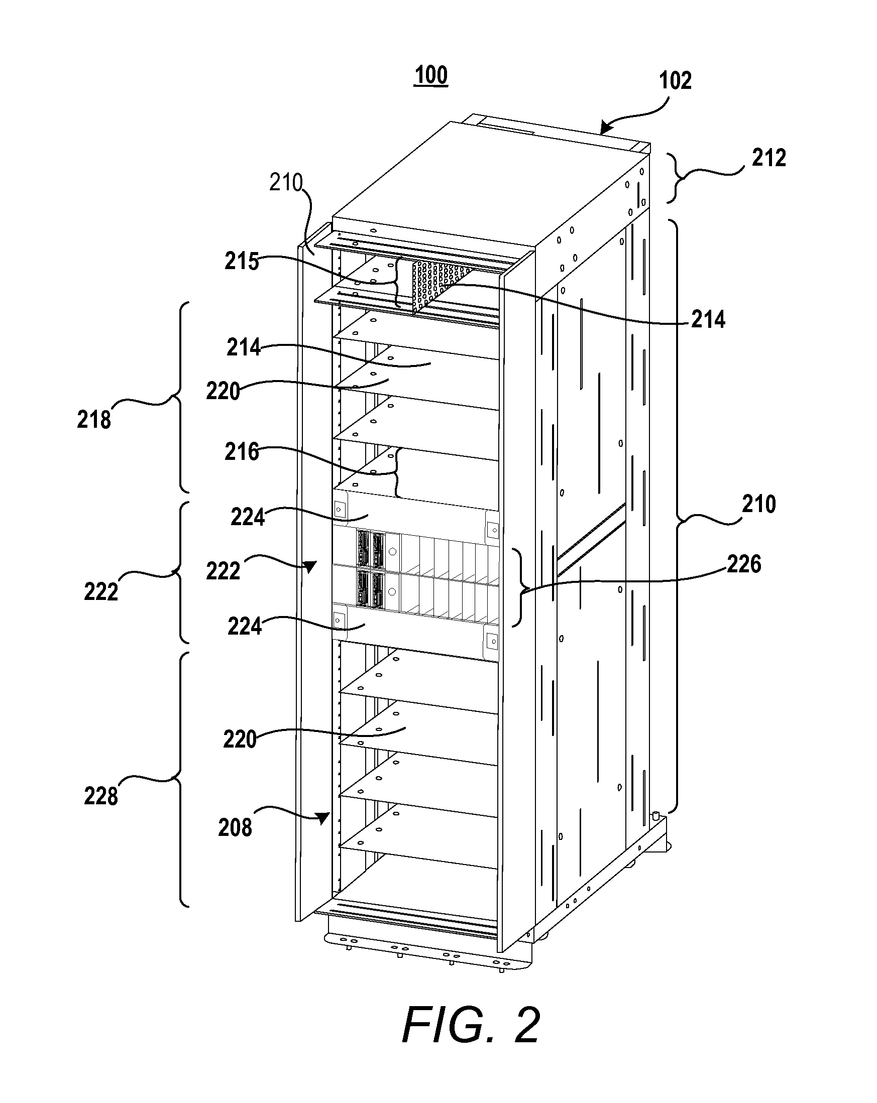 Single unit height storage sled with lateral storage device assembly supporting hot-removal of storage devices and slidable insertion and extraction from an information handling system rack