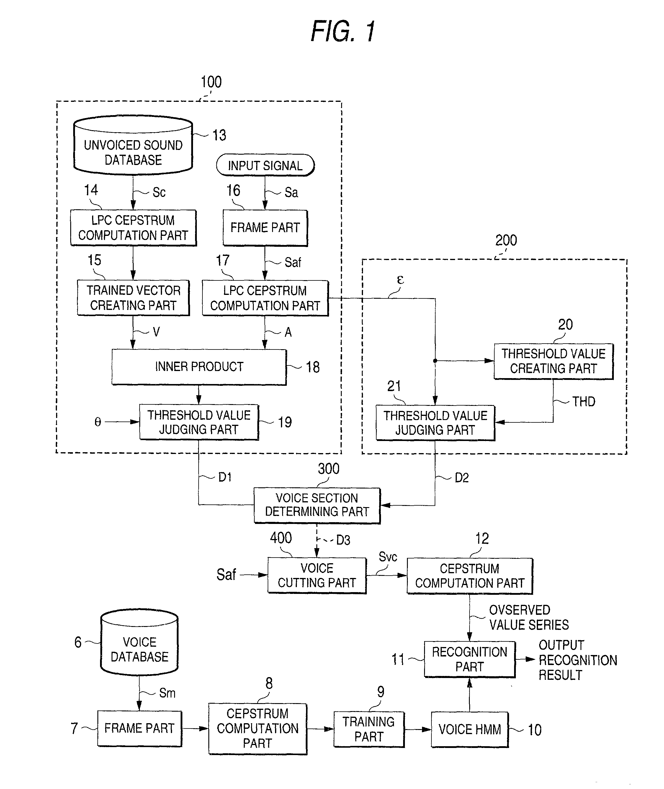 Voice recognition system