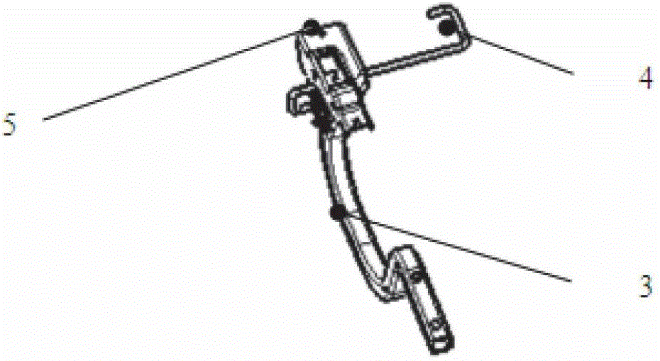 A kind of pop-up mechanism of automobile trunk