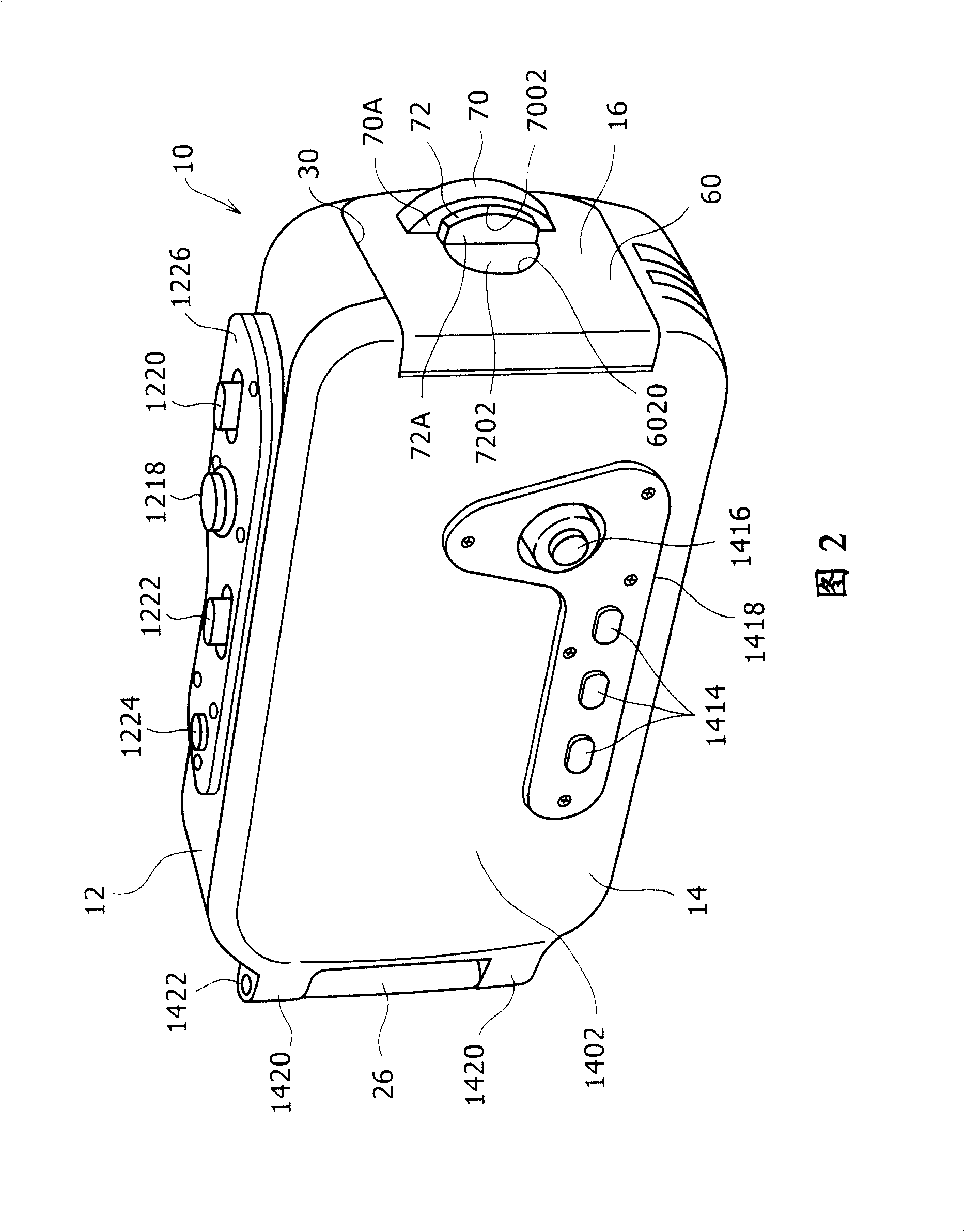 Water-resistant case for electronic devices