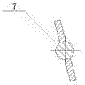 Residue soil improvement experimental device for shield method tunnel construction