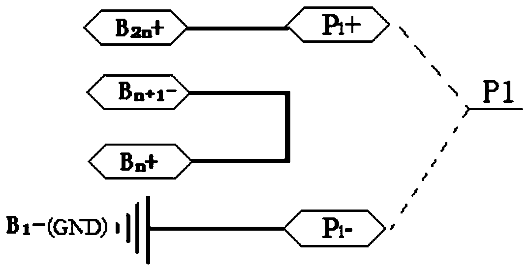 A charging and discharging control system for a power source device