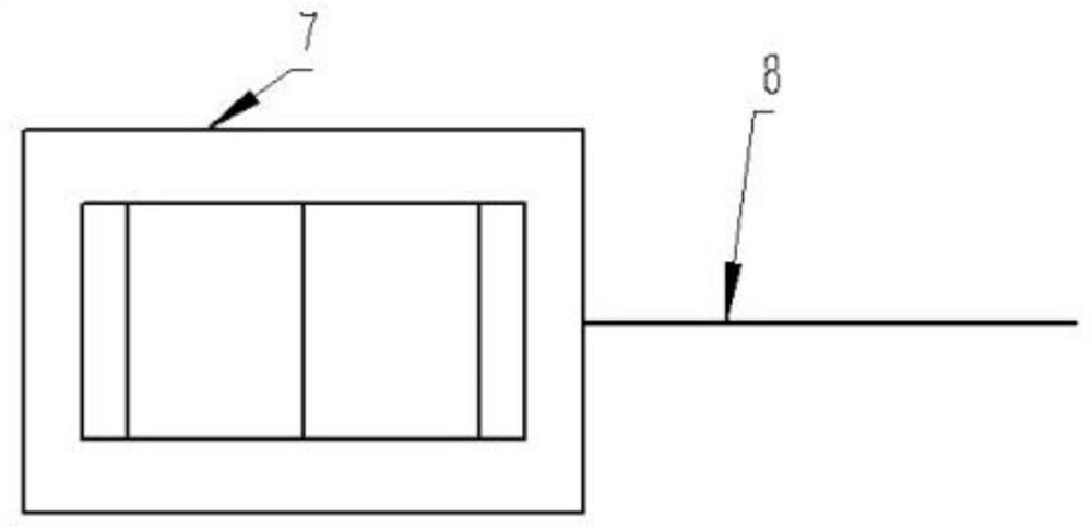 A device for simulating the fusion of molten droplets and solidified droplets in a microgravity environment