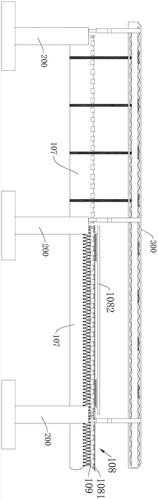 Pipeline structure and rapid laying method for single-layer vacuum pipeline or double-layer vacuum pipeline of pipeline structure