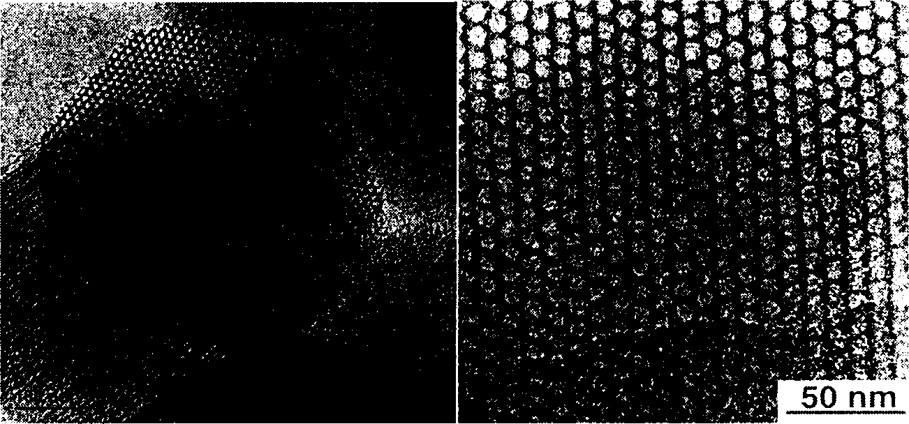 Hemostatic material of new type pore-borne molecular sieve and preparation method