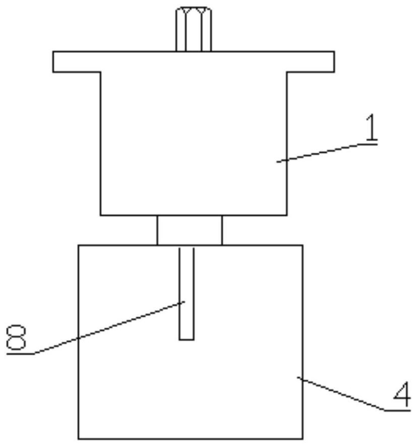 Shock-resistant high-sensitivity induction detection sensor measuring device