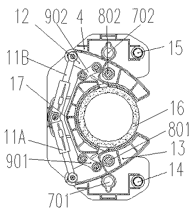 Open pile control device