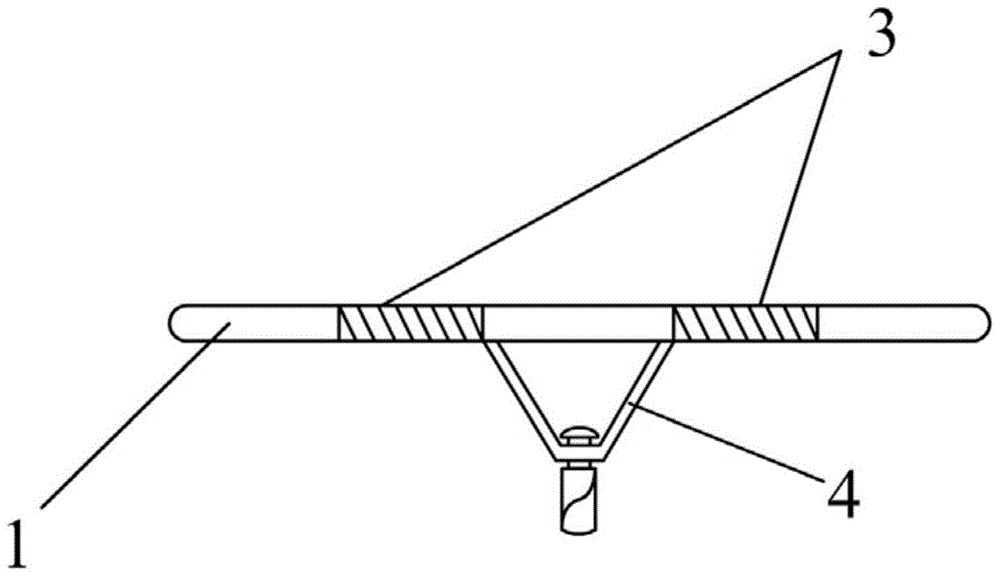 A line splitting tool that is easy to operate by one person