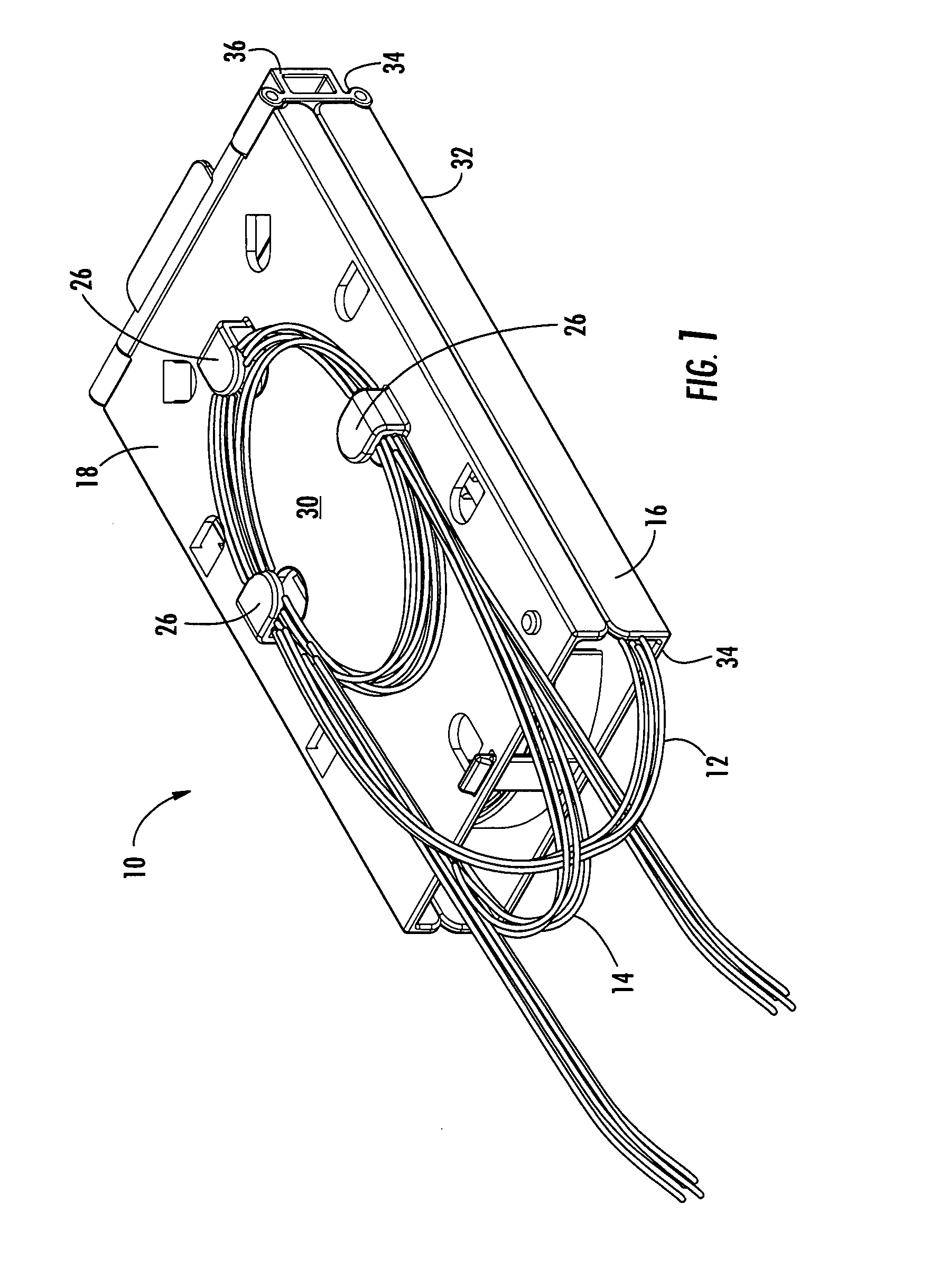 Fiber optic splice trays