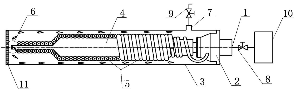 A self-regulating throttling refrigerator using memory metal alloy