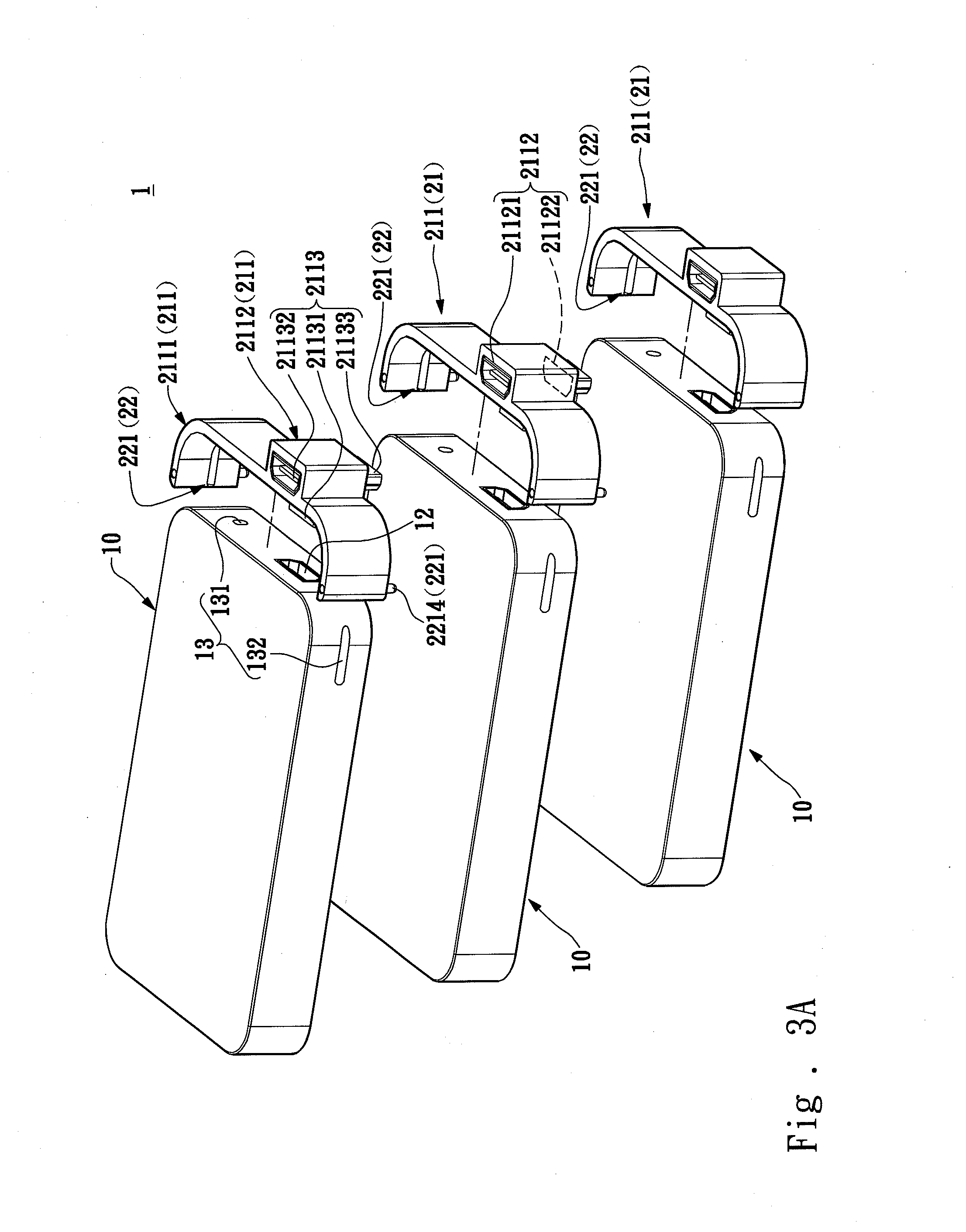 Electronic device assembly structure