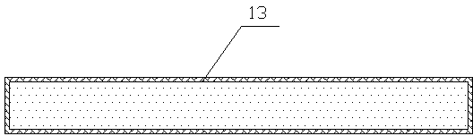 Multi-chip positive packaging structure for embedding basic island by first packaging and second etching, and manufacturing method for multi-chip positive packaging structure