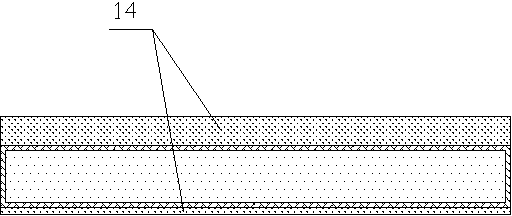 Multi-chip positive packaging structure for embedding basic island by first packaging and second etching, and manufacturing method for multi-chip positive packaging structure