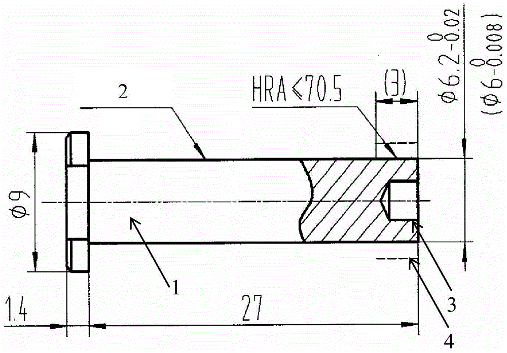 A method for local softening of high-strength alloy steel carburized parts