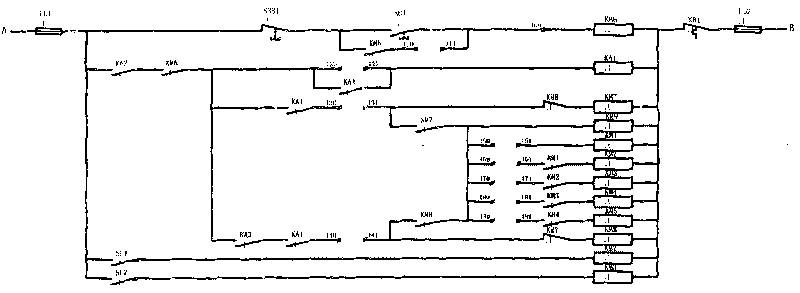 Central control device of well drilling winch in vertical shaft construction