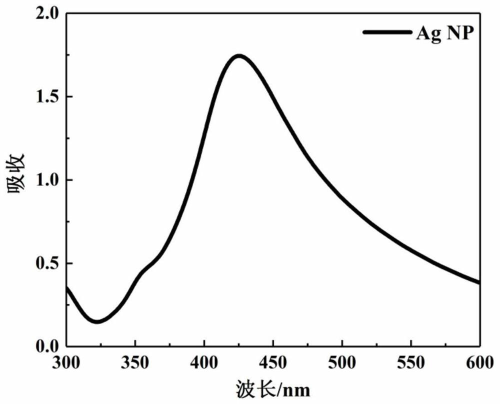 Silver-plated optical fiber Raman probe as well as preparation method and application thereof