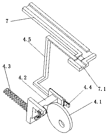 Magnetic shoe continuous feeding automatic chamfering machine