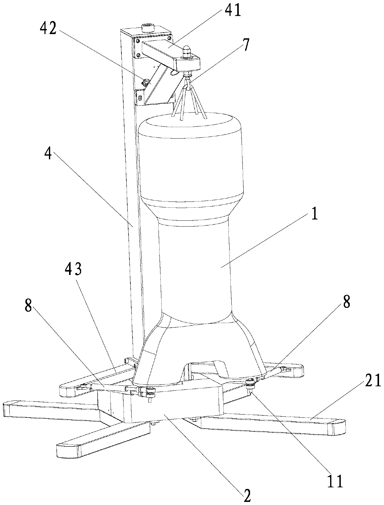 Multifunctional sandbag suspension device