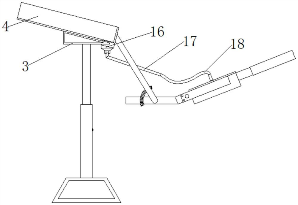 Auxiliary device for potted phyllostachys heterocycla planting