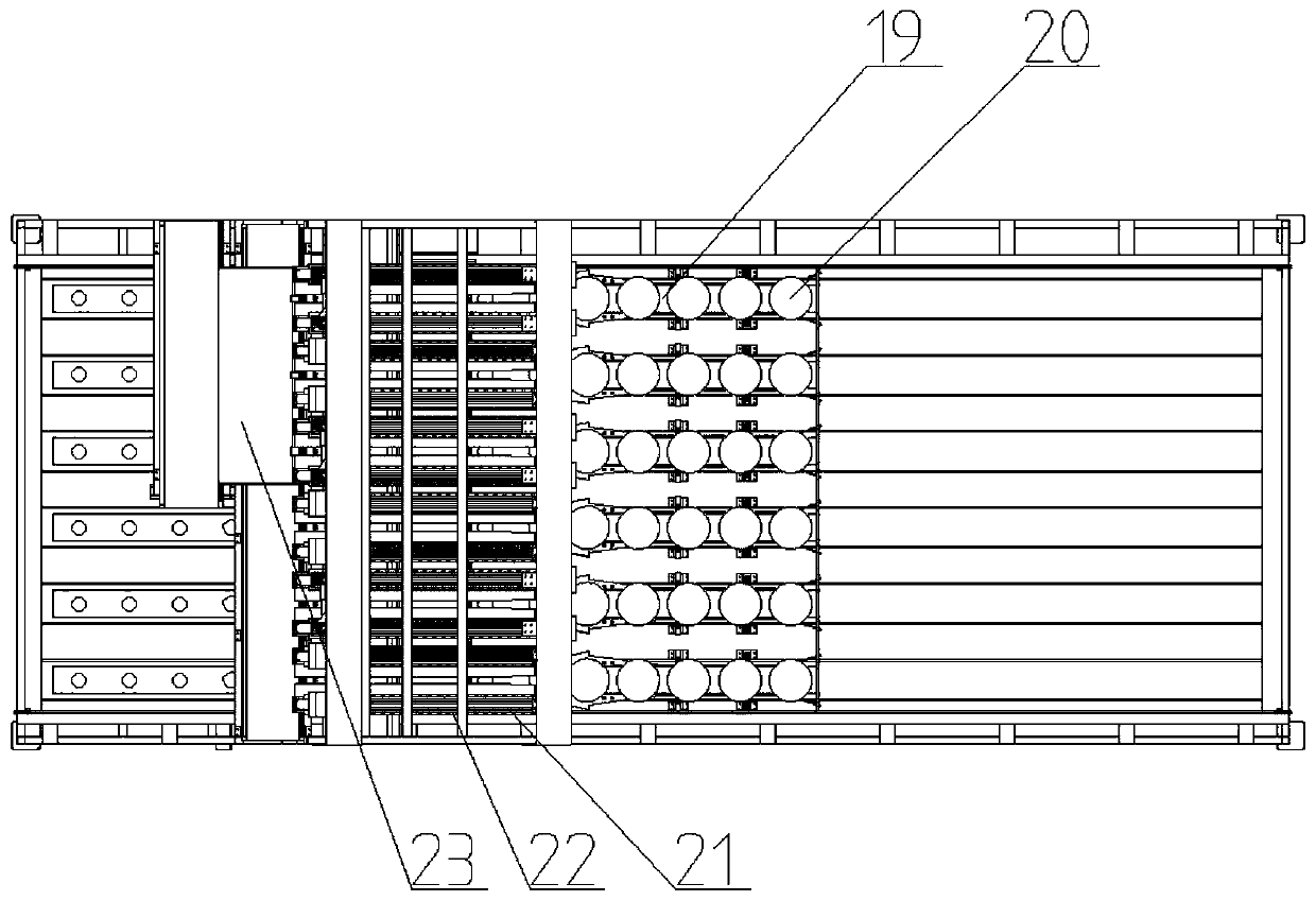 Automatic harvester for vegetables planted in planting troughs