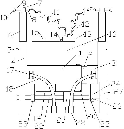 Multifunctional feeding and spraying equipment and method for ecological planting