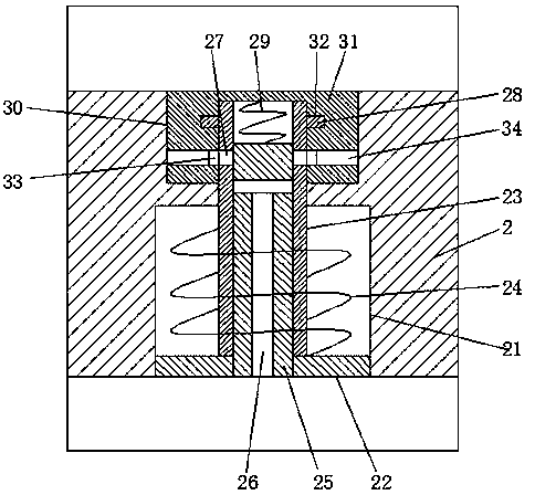 Automatic cleaning device of vacuum pug mill for insulators