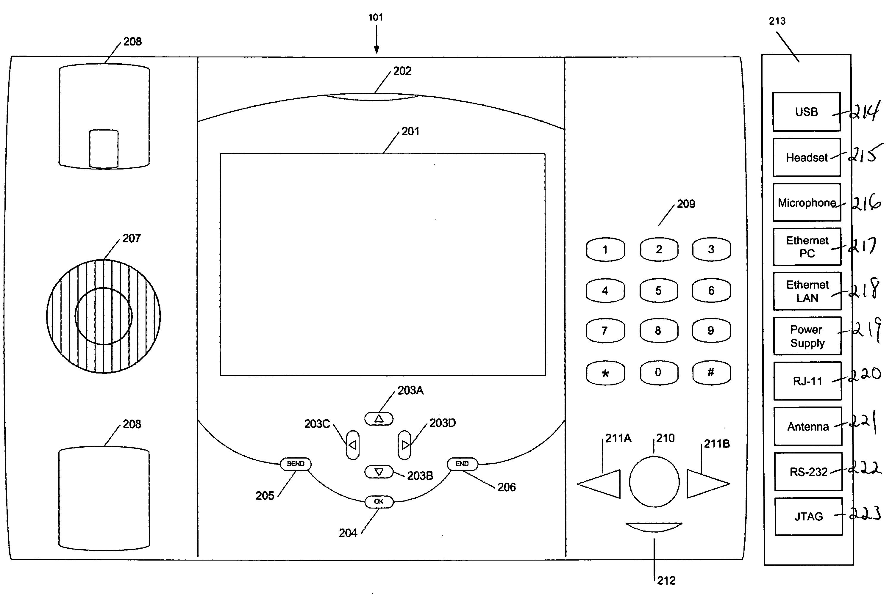 Internet protocol (IP) phone with search and advertising capability